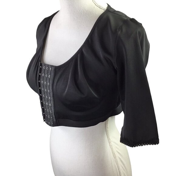 Compression Top Bra Garment XL Post Surgery Breast Support Stabilizer Front Hook - Picture 2 of 9